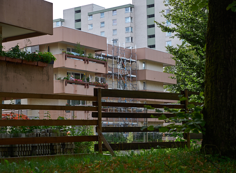 14.08.2019 - Die Aufstockungsarbeiten am OMGR beginnen