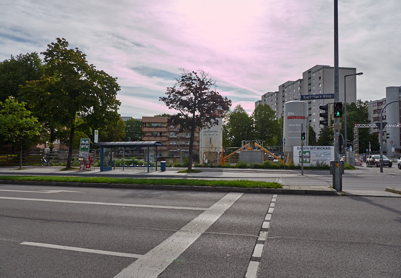 14.08.2019 - Die Aufstockungsarbeiten am OMGR beginnen