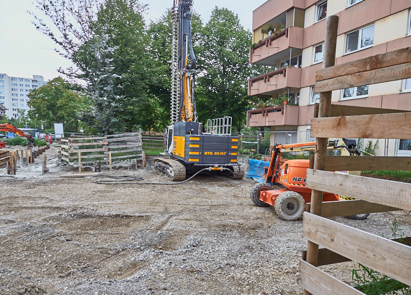 23.08.2019 - Bohrungen am Oskar-Maria-Graf-Ring