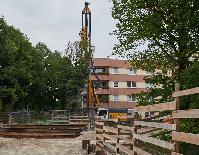 23.08.2019 - Bohrungen am Oskar-Maria-Graf-Ring