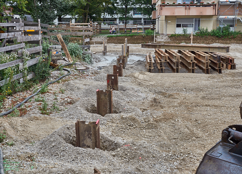 23.08.2019 - Bohrungen am Oskar-Maria-Graf-Ring
