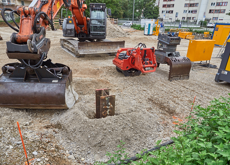 23.08.2019 - Bohrungen am Oskar-Maria-Graf-Ring