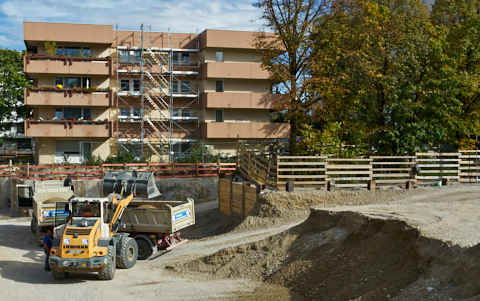 04.10.2019 - Aufstockung in Neuperlach