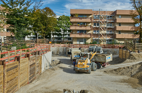 04.10.2019 - Aufstockung in Neuperlach