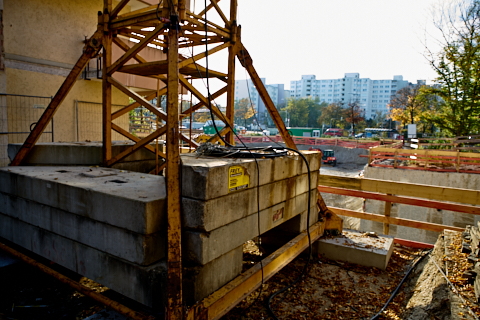 23.10.2019 - Ein Kran für den Oskar-Maria-Graf-Ring