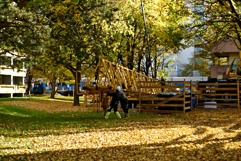 23.10.2019 - Ein Kran für den Oskar-Maria-Graf-Ring