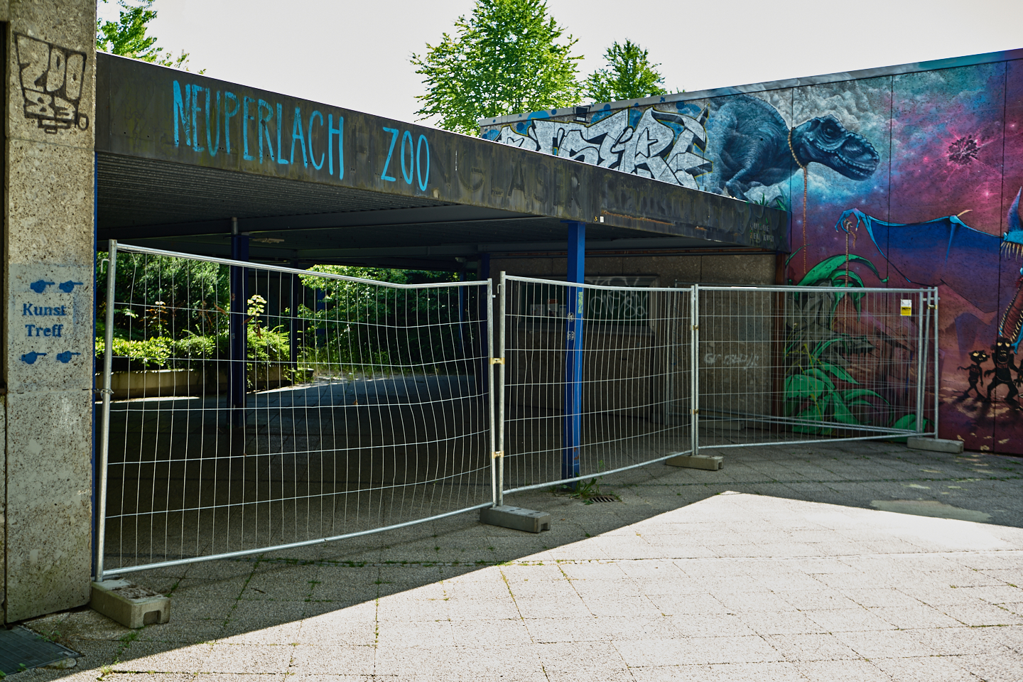 19.06.2019 - Abrissbaustelle Quiddezentrum in Neuperlach