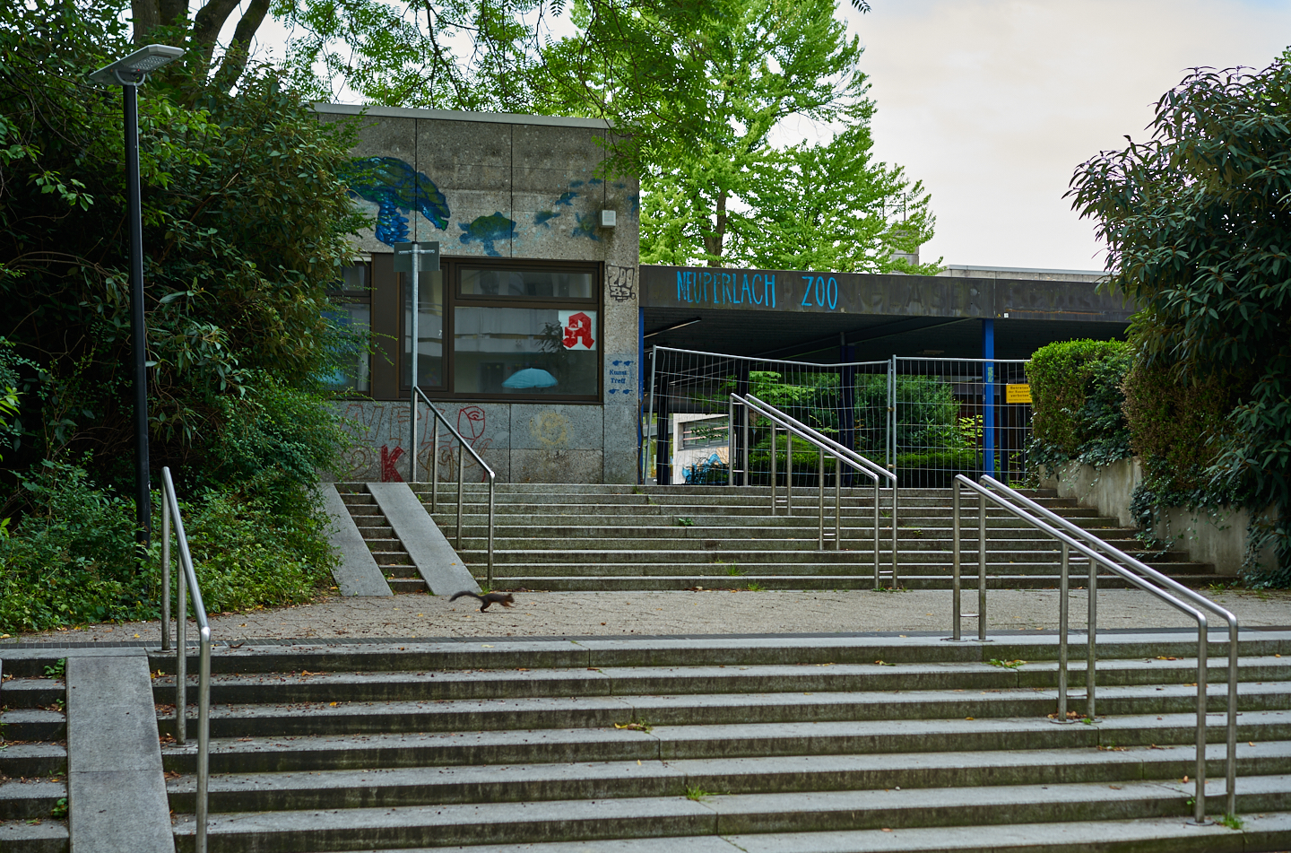 22.09.2019 - Abrissbaustelle Quiddezentrum in Neuperlach