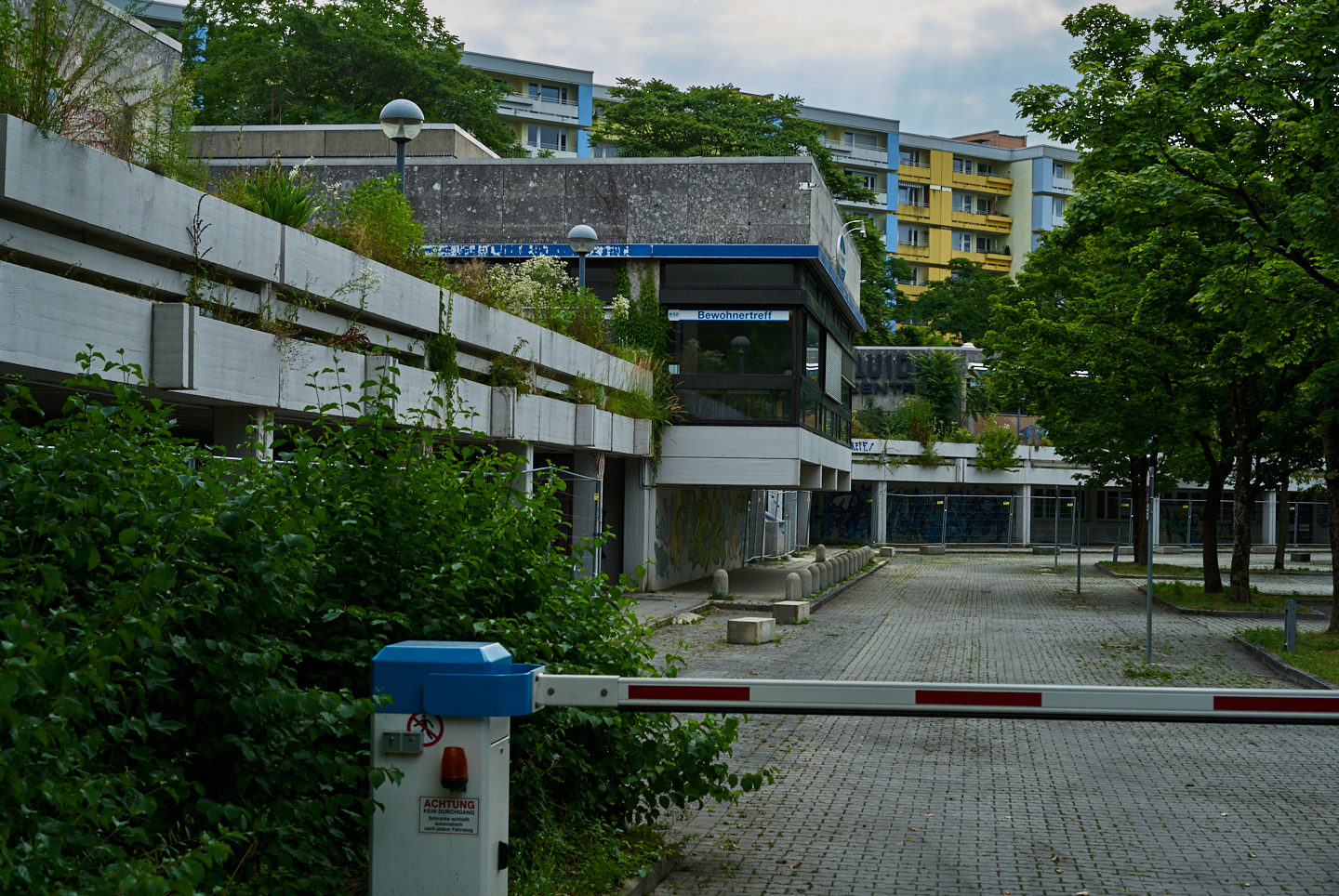 22.09.2019 - Abrissbaustelle Quiddezentrum in Neuperlach