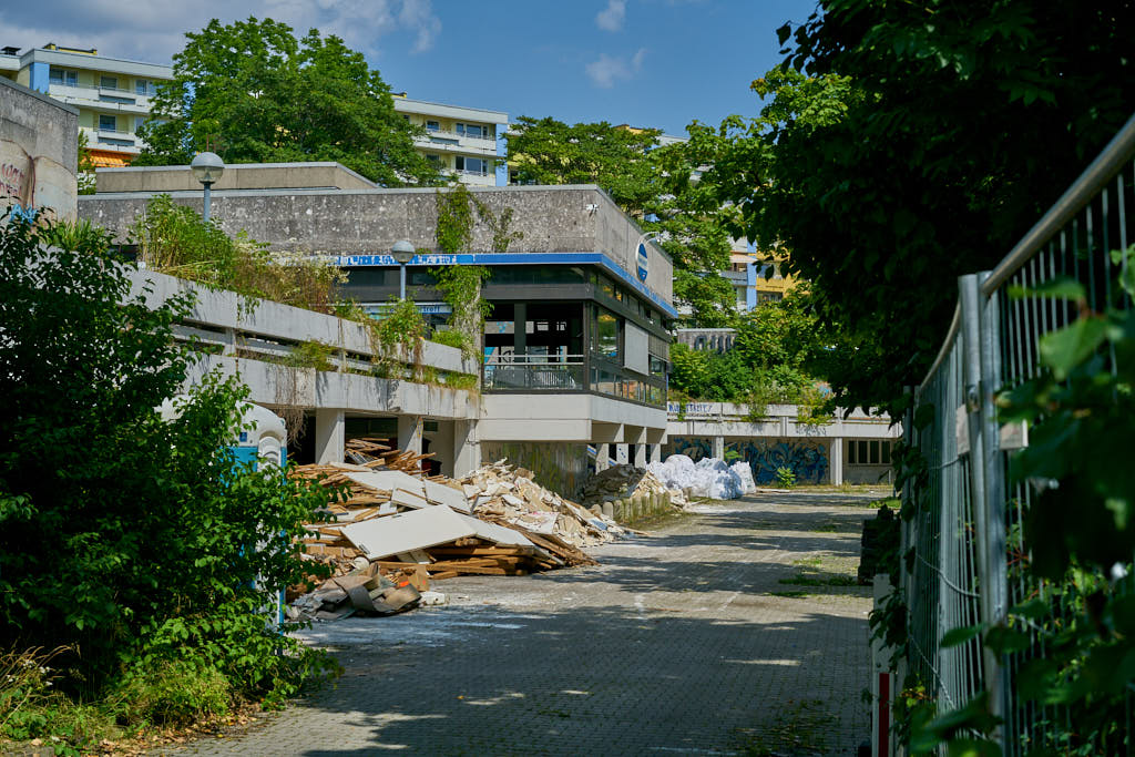 23.07.2021 - Entkernung im Quiddezentrum in Neuperlach