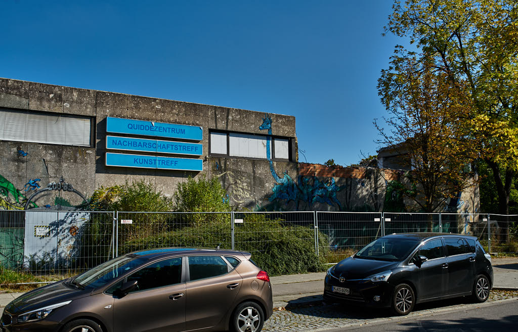 24.09.2021 - Abrissbegin des Quiddezentrums in Neuperlach