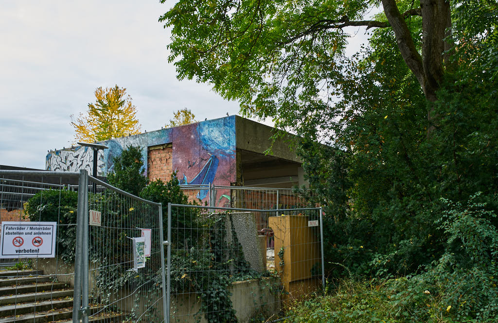 29.09.2021 - Abrissbegin des Quiddezentrums in Neuperlach