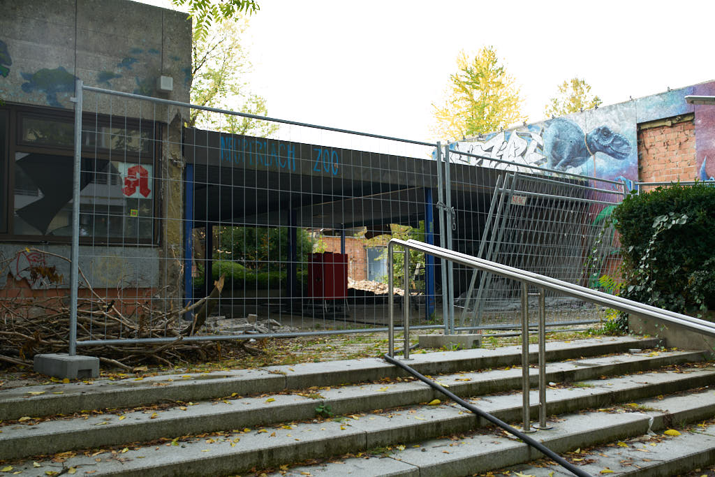 29.09.2021 - Abrissbegin des Quiddezentrums in Neuperlach