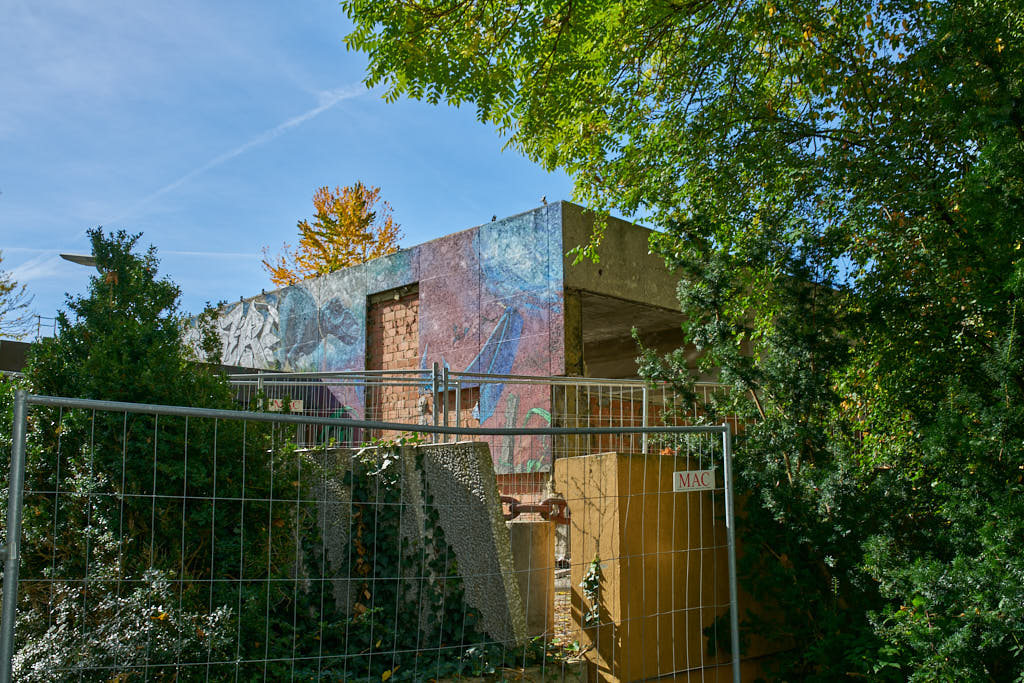 01.10.2021 - Abrissbegin des Quiddezentrums in Neuperlach