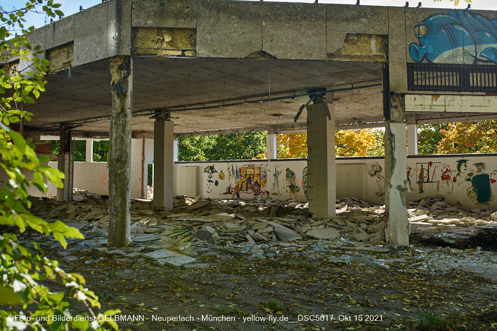 15.10.2021 - Abriss-Baustelle Quiddezentrum