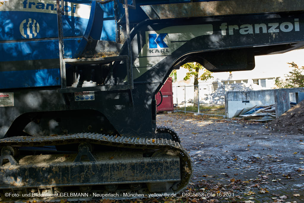 15.10.2021 - Abriss-Baustelle Quiddezentrum