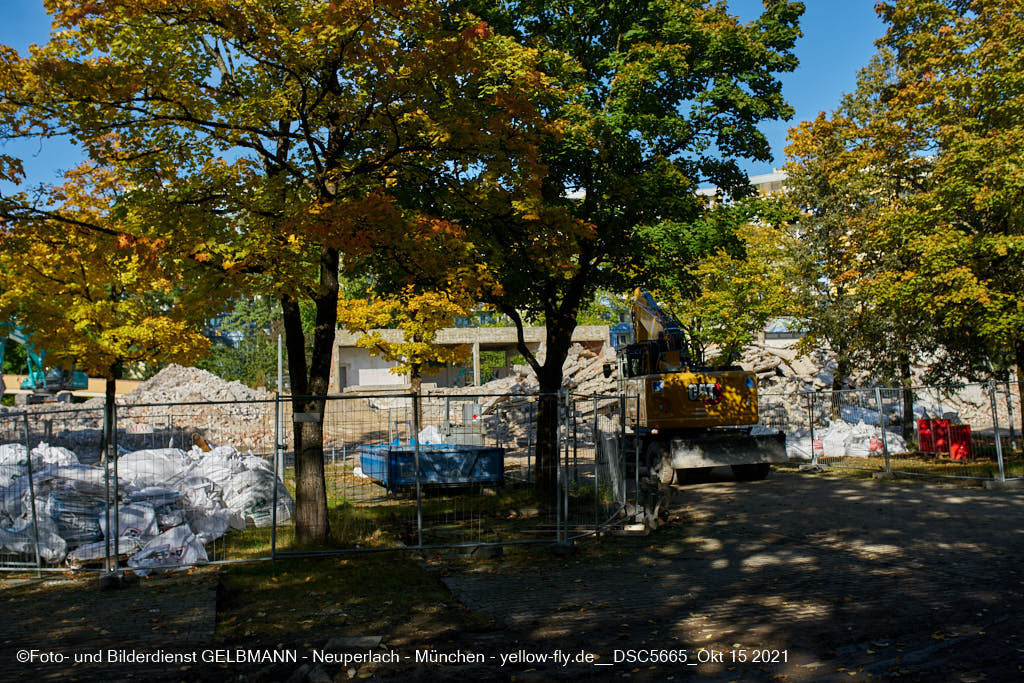 15.10.2021 - Abriss-Baustelle Quiddezentrum