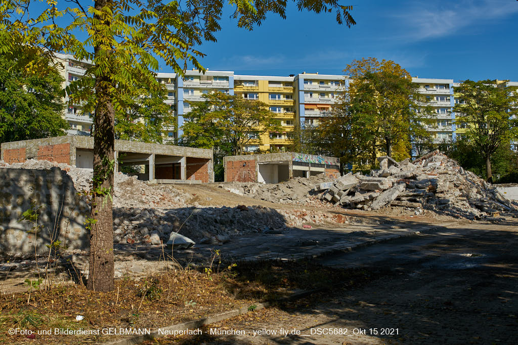 15.10.2021 - Abriss-Baustelle Quiddezentrum