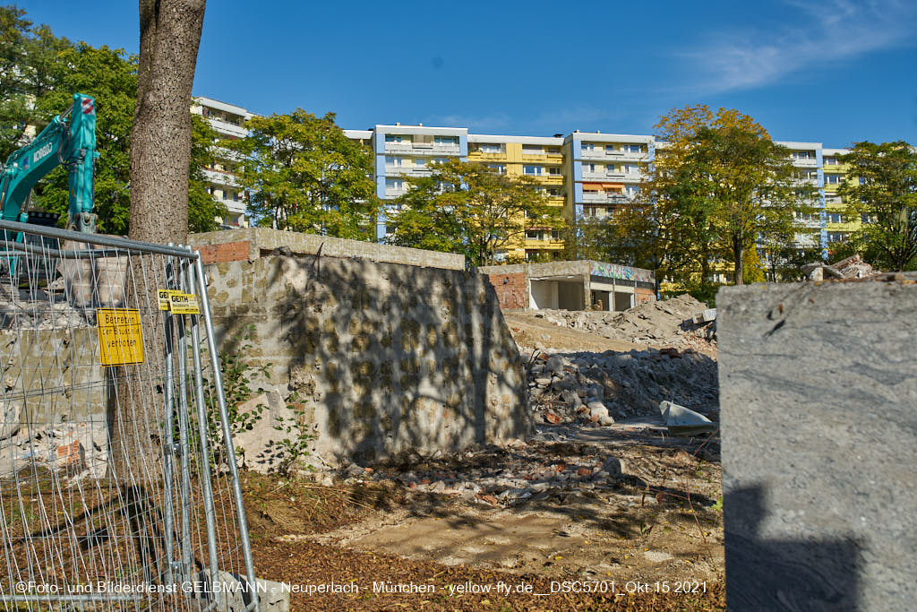 15.10.2021 - Abriss-Baustelle Quiddezentrum