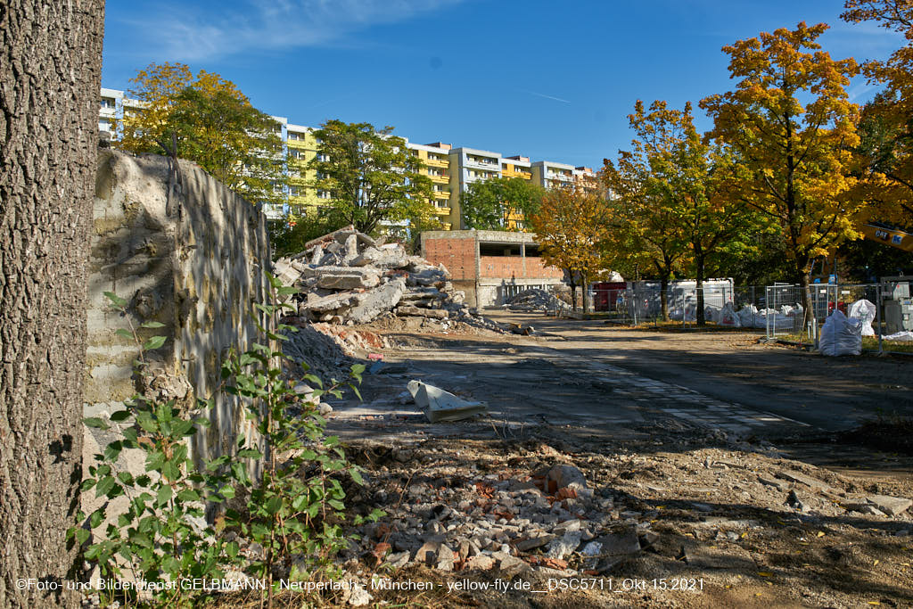 15.10.2021 - Abriss-Baustelle Quiddezentrum