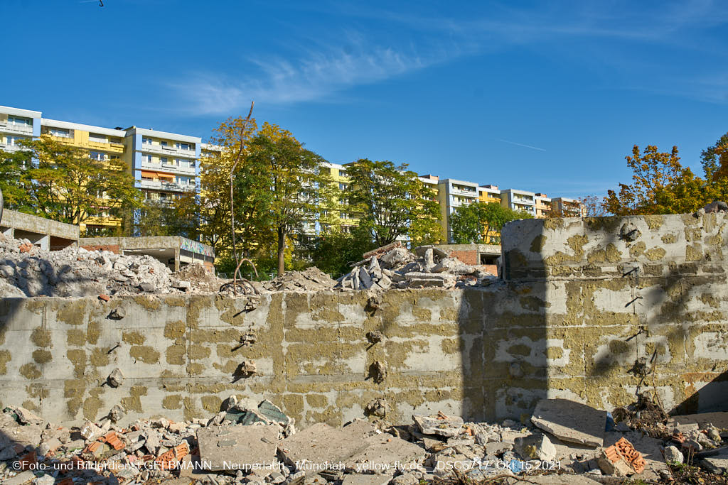 15.10.2021 - Abriss-Baustelle Quiddezentrum