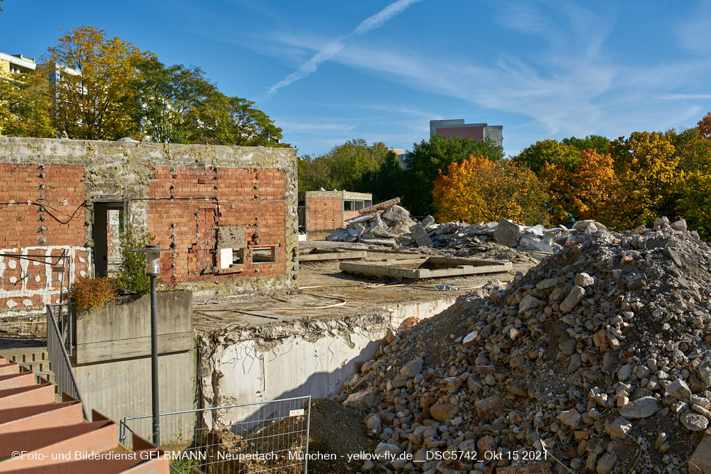 15.10.2021 - Abriss-Baustelle Quiddezentrum