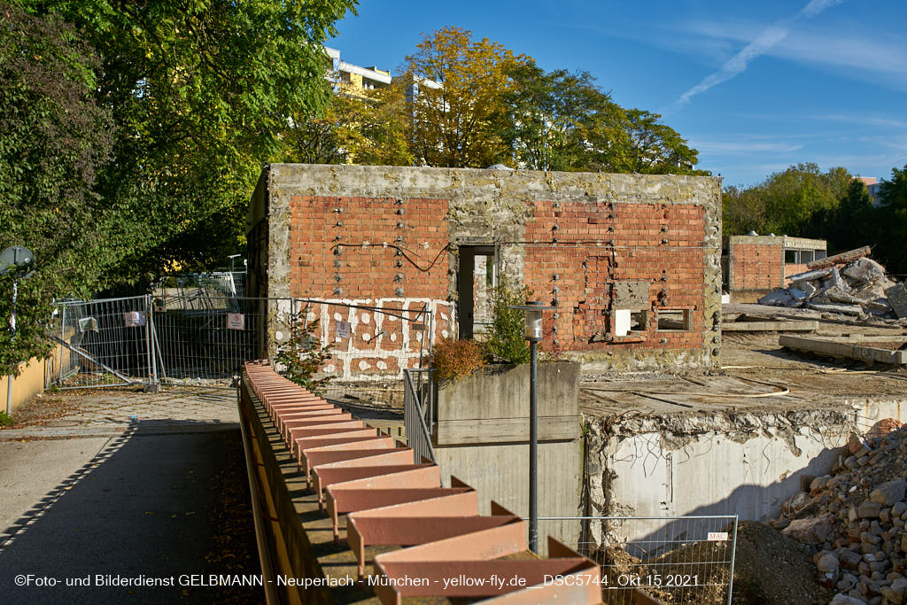 15.10.2021 - Abriss-Baustelle Quiddezentrum