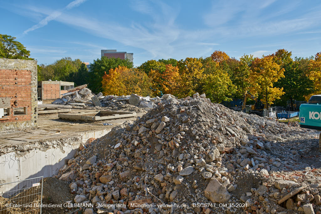 15.10.2021 - Abriss-Baustelle Quiddezentrum