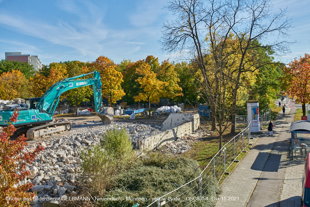 15.10.2021 - Abriss-Baustelle Quiddezentrum