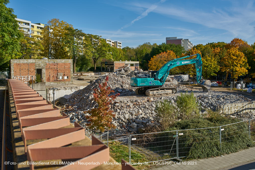 15.10.2021 - Abriss-Baustelle Quiddezentrum