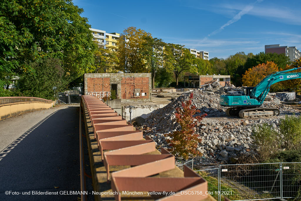 15.10.2021 - Abriss-Baustelle Quiddezentrum