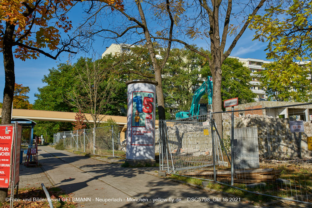 15.10.2021 - Abriss-Baustelle Quiddezentrum