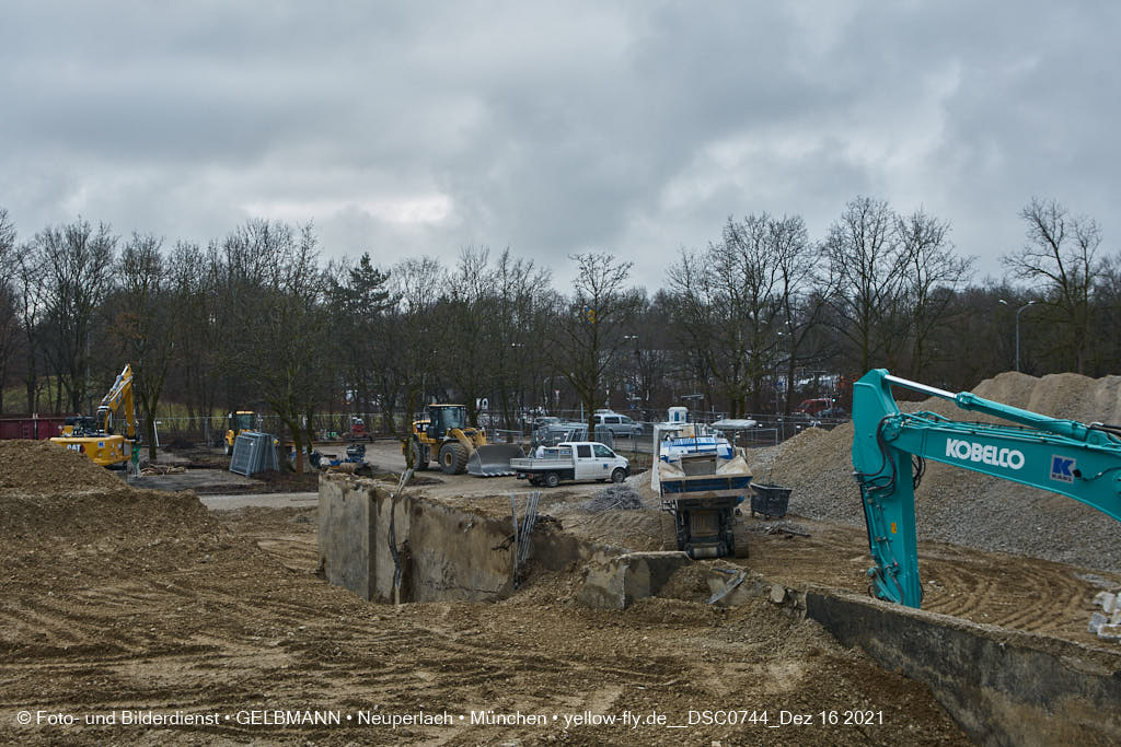 16.12.2021 - Abrissbaustelle Quiddezentrum