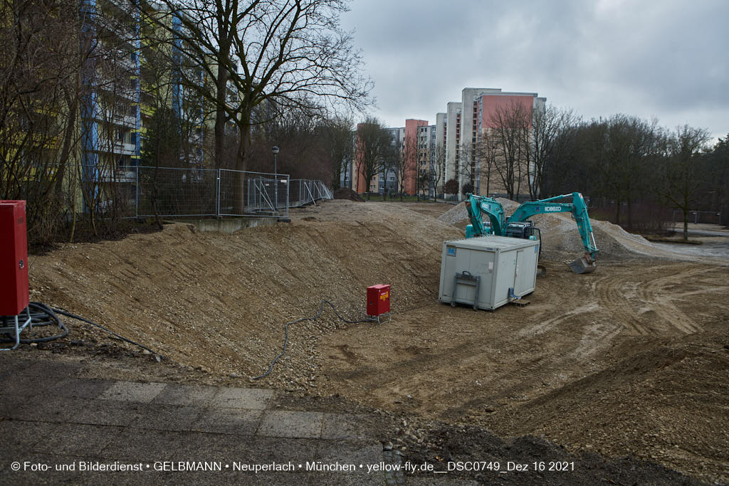 16.12.2021 - Abrissbaustelle Quiddezentrum
