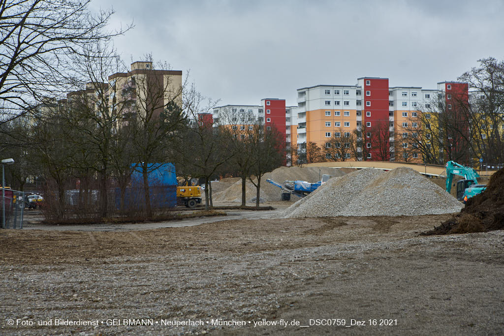 16.12.2021 - Abrissbaustelle Quiddezentrum
