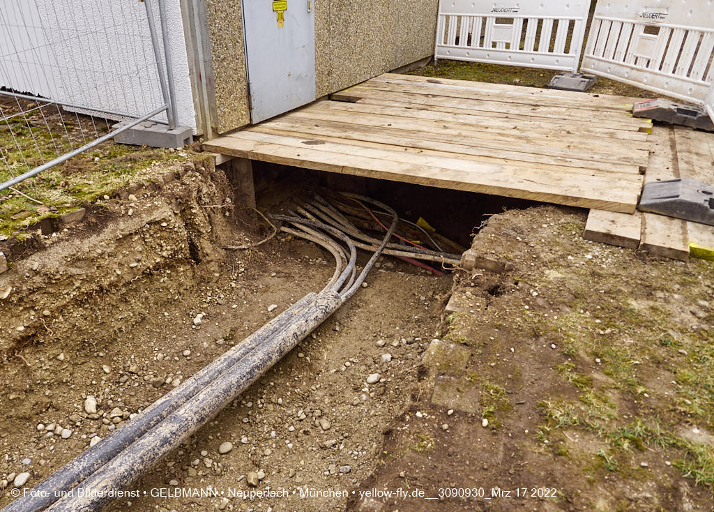 17.03.2022 - Abriss-Baustelle Quiddezentrum in Neuperlach